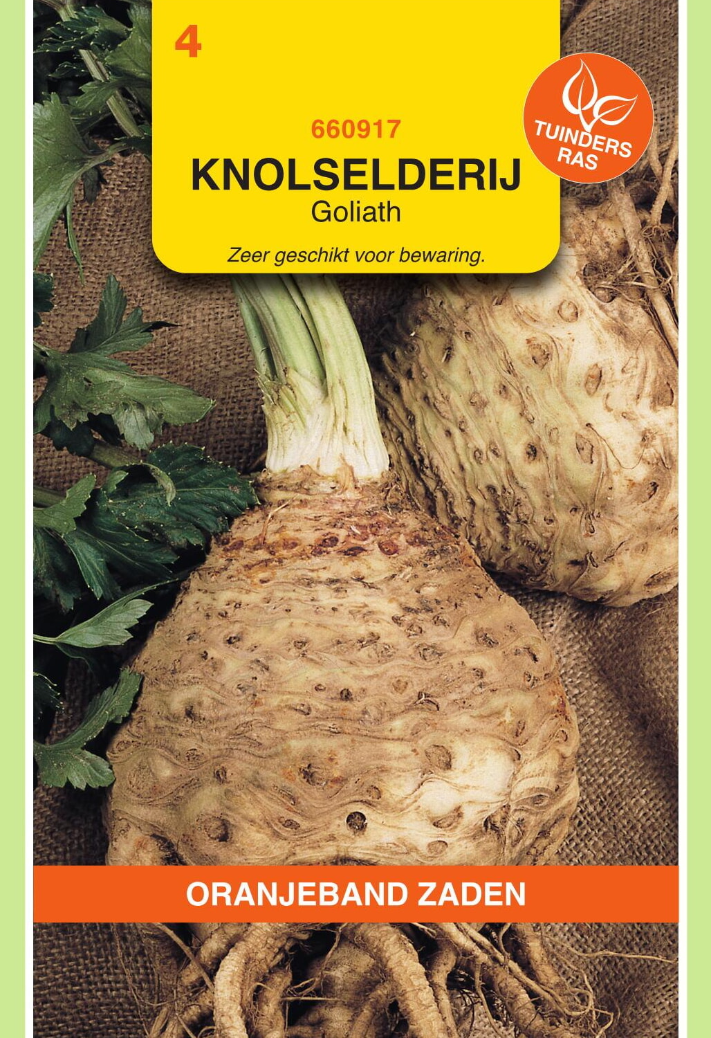 OBZ Knolselderij Zaden Goliath (vh Monarch)