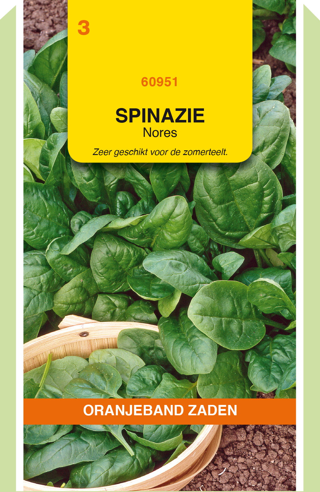 OBZ Spinazie Zaden Nores 75g